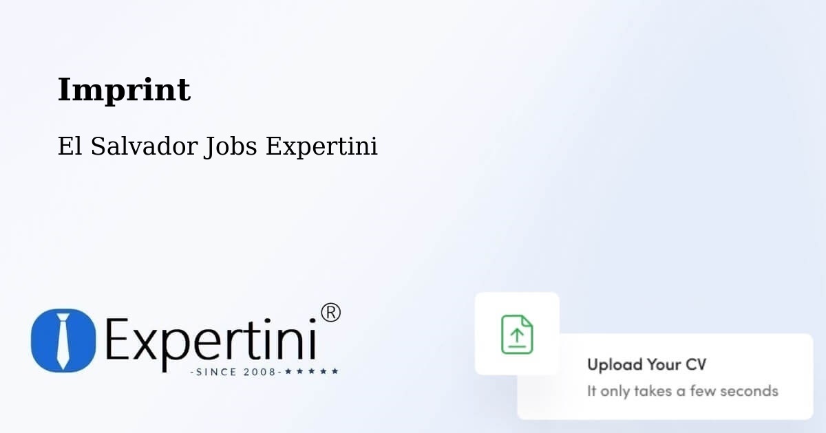 Imprint – Concepción Batres - El Salvador Jobs Expertini